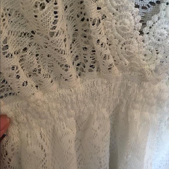 Lace BOHO babydoll top - Picture 5 of 8